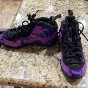 Purple Camo Foamposites